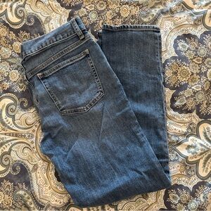 GAP ripped girlfriend jeans